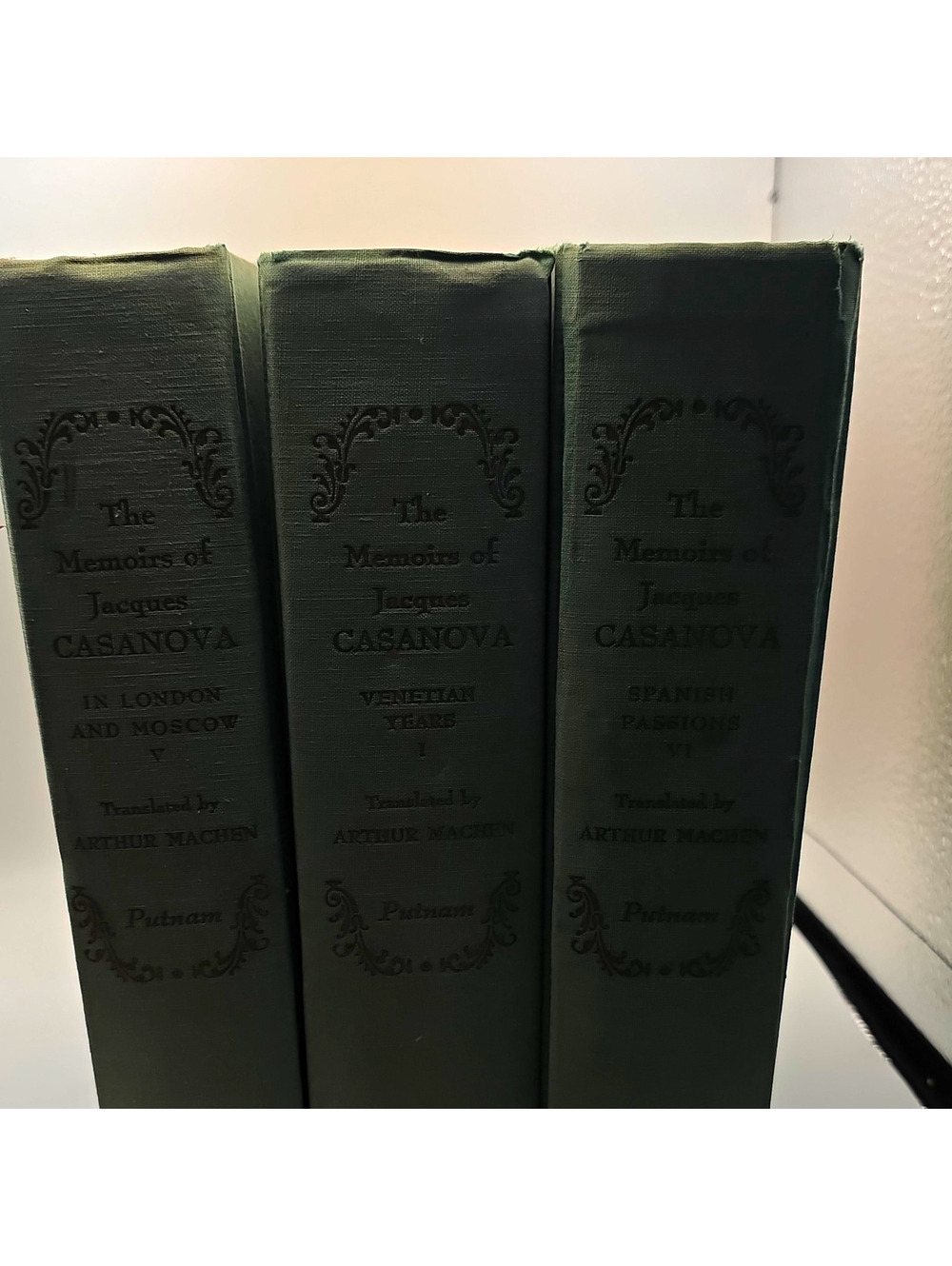 The Memoirs of Jacques Casanova HC Illustrated Unabridged Arthur Machen